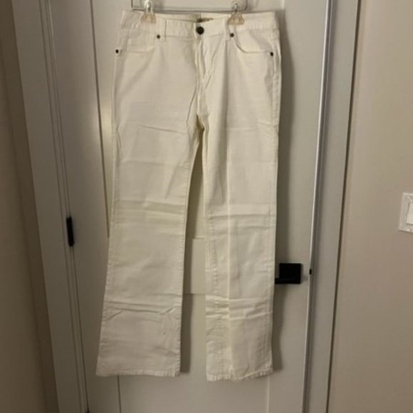 CAbi Off-White Flare & Wide Leg Jeans - Picture 3 of 7
